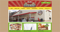 Desktop Screenshot of collinscountrymarket.com